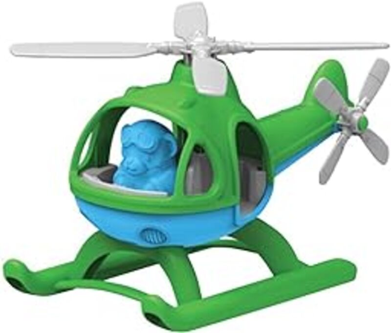 Helicopter Green by Green Toys Paperback